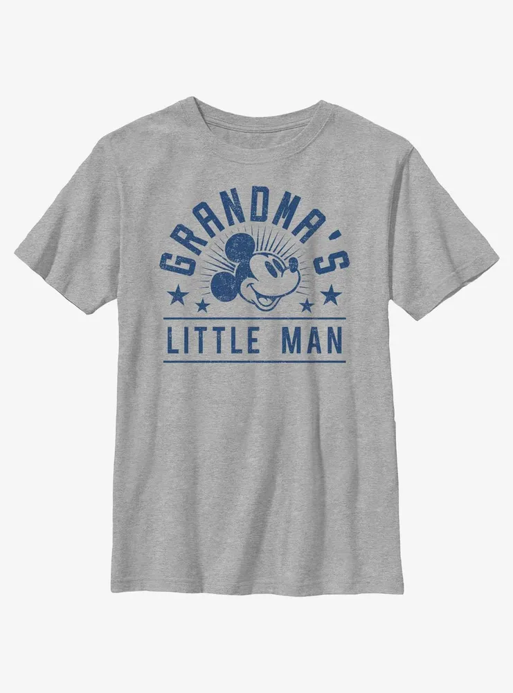 Disney Mickey Mouse Grandma's Little Man Youth T-Shirt