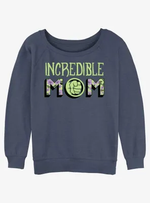 Marvel Incredible Hulk Mom Womens Slouchy Sweatshirt