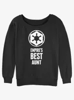 Disney Star Wars Empire's Best Aunt Womens Slouchy Sweatshirt