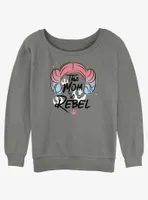 Disney Star Wars Leia Rebel Mom Womens Slouchy Sweatshirt