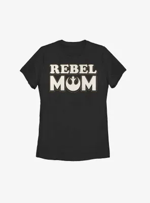 Disney Star Wars Rebel Mom Womens T-Shirt
