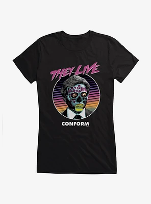 They Live Conform Girls T-Shirt