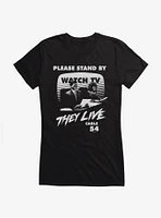 They Live Watch TV Girls T-Shirt
