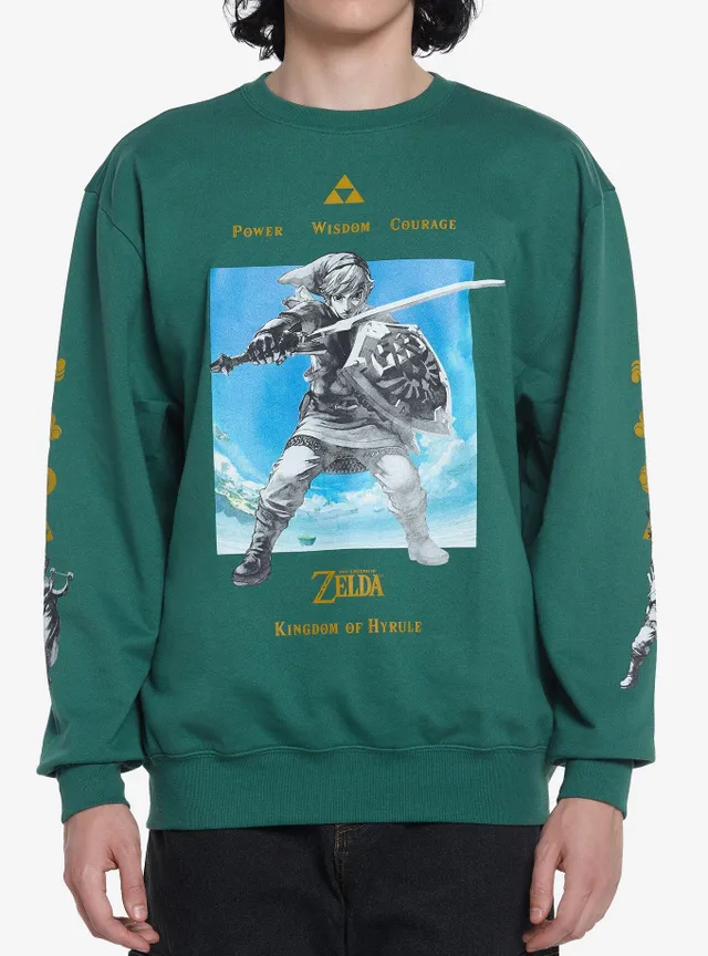 Hot Topic The Legend Of Zelda Link Sweatshirt