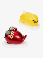 Kidrobot Sanrio Gudetama Life is Pain Glow-in-the-Dark Figure Set