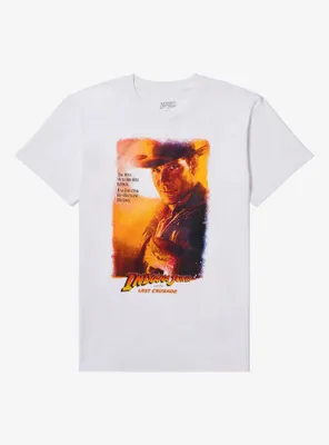 Indiana Jones And The Last Crusade Poster T-Shirt