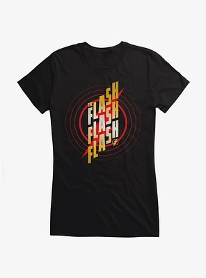 The Flash Triple Target Girls T-Shirt