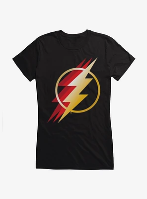 The Flash Triple Logo Girls T-Shirt