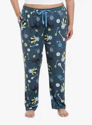 Hot Topic Keroppi Boba Bow Girls Pajama Pants Plus