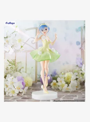 FuRyu Re:Zero Starting Life in Another World Trio-Try-iT Rem Figure (Flower Dress Ver.)