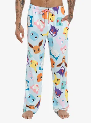 Pokemon Head Toss Pajama Pants