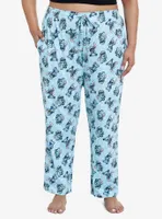 Disney Stitch & Frog Pajama Pants Plus