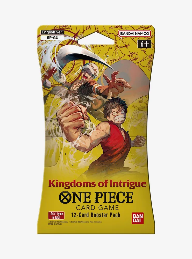 Bandai One Piece Kingdoms Of Intrigue Card Game Booster Pack