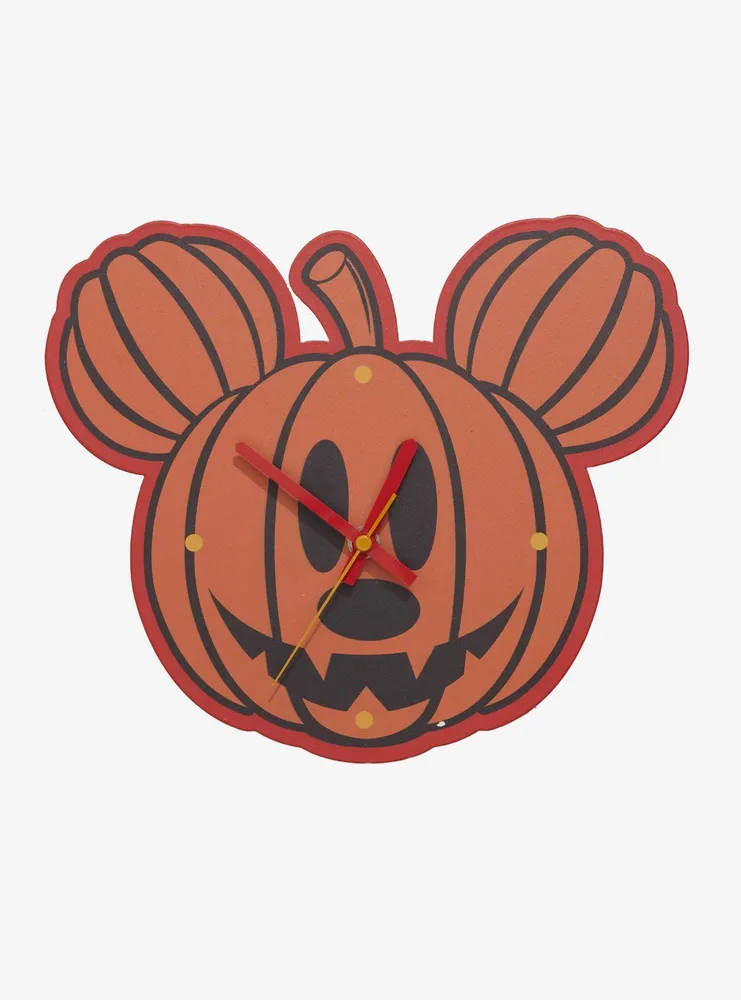 Mickey Mouse Halloween Jack-o'-Lantern Pillow