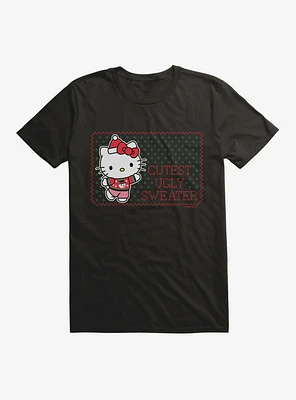 Hello Kitty Cutest Ugly Christmas T-Shirt