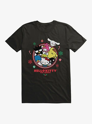 Hello Kitty And Friends Christmas Decorations T-Shirt