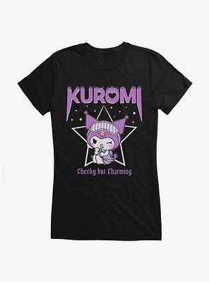 Kuromi Cheeky But Charming Girls T-Shirt