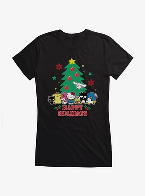 Hello Kitty And Friends Happy Holidays Girls T-Shirt