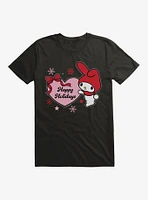 My Melody Happy Holidays Heart T-Shirt