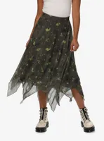 Forest Fairy Hanky Hem Midi Skirt By Amy Brown