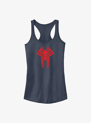 Marvel Spider-Man: Across The Spider-Verse Miguel O'Hara 2099 Logo Girls Tank