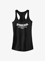 Marvel Spider-Man: Across The Spider-Verse Part One Logo Girls Tank