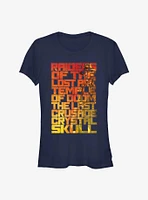 Indiana Jones Movie Titles Girls T-Shirt