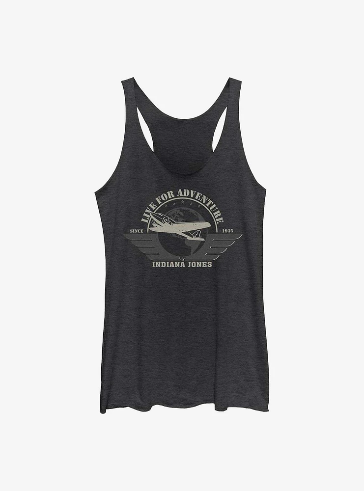 Indiana Jones Aviation Badge Girls Tank