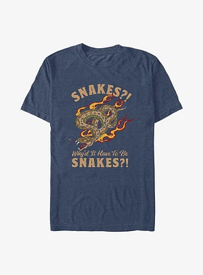 Indiana Jones Why'd It Have To Be Snakes T-Shirt