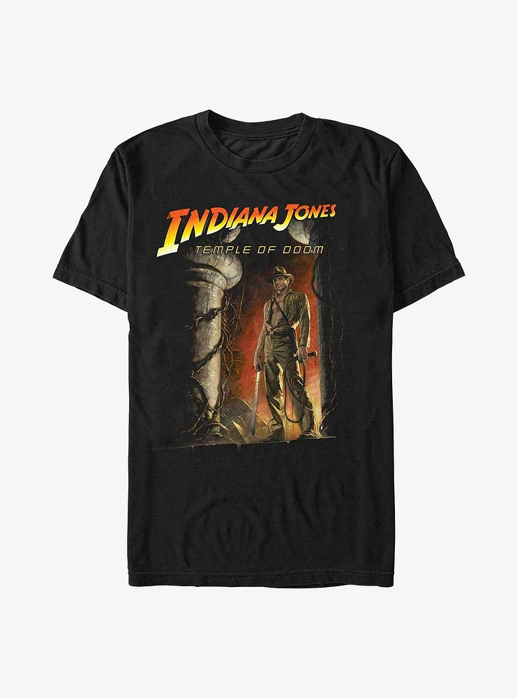 Indiana Jones and the Temple of Doom Poster T-Shirt