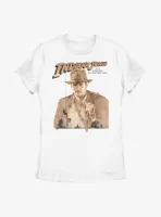 Indiana Jones and the Raiders of Lost Ark Archaeologist Portrait Womens T-Shirt