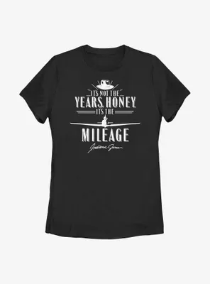 Indiana Jones Its The Mileage Womens T-Shirt