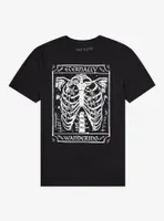 Eternally Wandering Ribcage Boyfriend Fit Girls T-Shirt