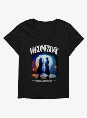 Wednesday Roommate Enid Womens T-Shirt Plus