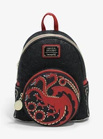 Loungefly House of the Dragon Targaryen Sigil Mini Backpack