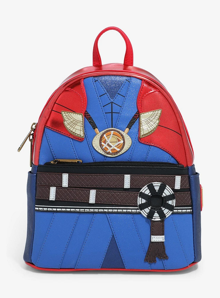 Loungefly Marvel Dr. Strange Suit Figural Mini Backpack