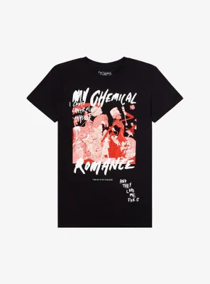 My Chemical Romance Black Parade Red Boyfriend Fit Girls T-Shirt