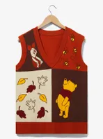 Disney Winnie the Pooh Fall Icons Color Block Sweater Vest - BoxLunch Exclusive