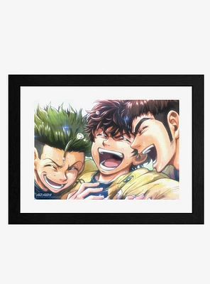 Ao Ashi Victory Framed Poster