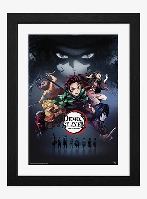 Demon Slayer: Kimetsu No Yaiba Slayers Framed Poster