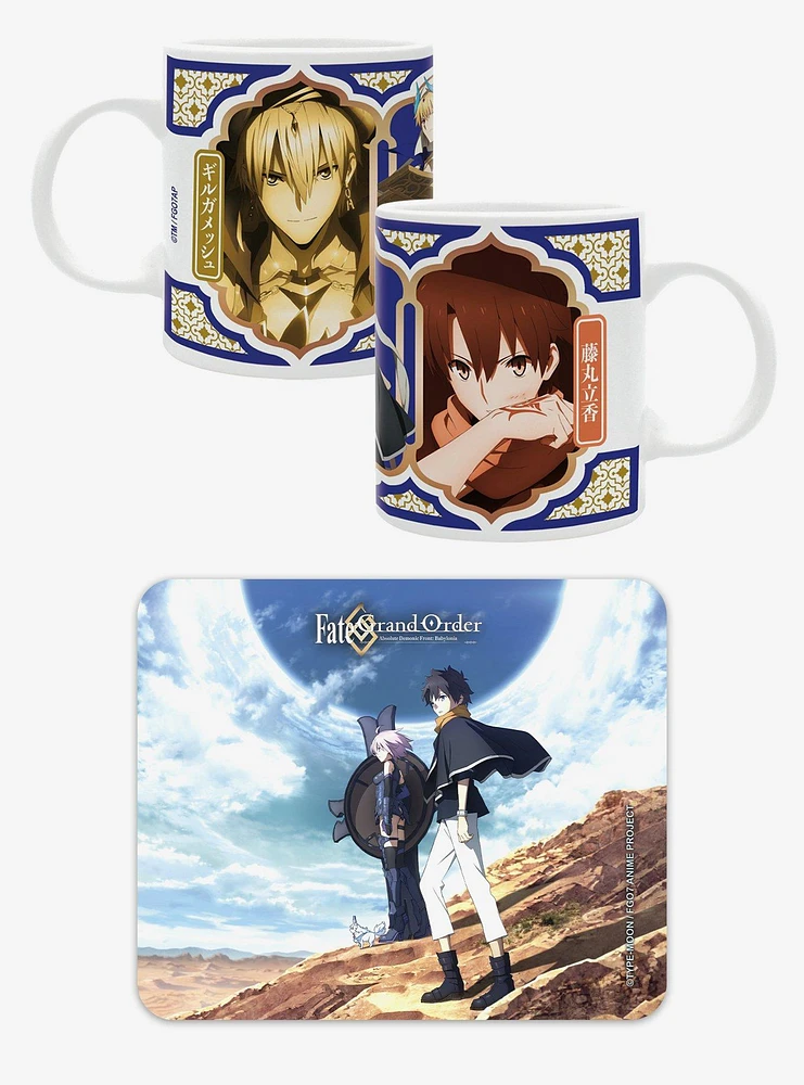 Fate/Grand Order Mousepad and Mug Set