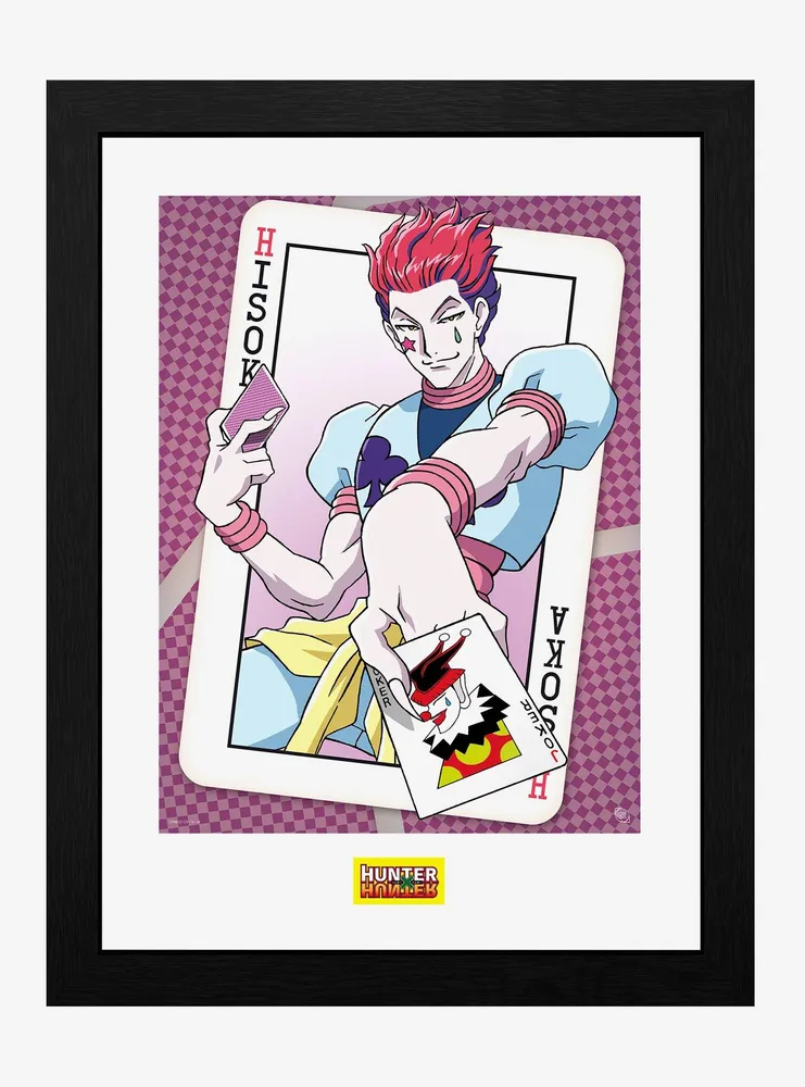 Hunter x Hunter Hisoka Framed Poster