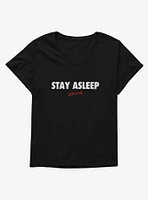 They Live Stay Asleep Girls T-Shirt Plus