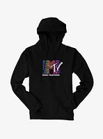 MTV Rainbow Cheetah Logo Hoodie