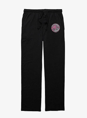 Jurassic Park Pink Logo Pajama Pants