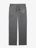 Jurassic Park Sunset Ombre Logo Pajama Pants