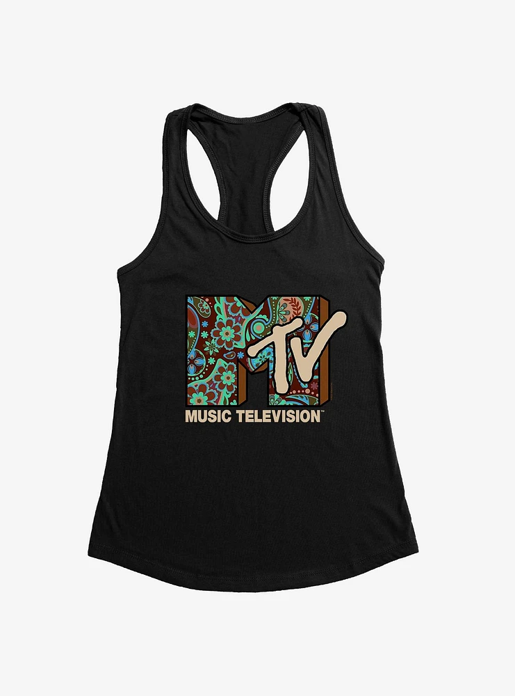 MTV Paisley Logo Girls Tank