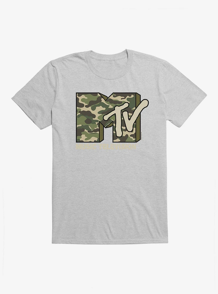 MTV Camo Logo T-Shirt