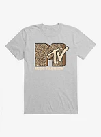 MTV Leopard Logo T-Shirt