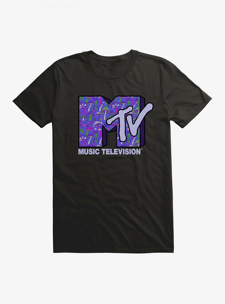 MTV Mushrooms Logo T-Shirt